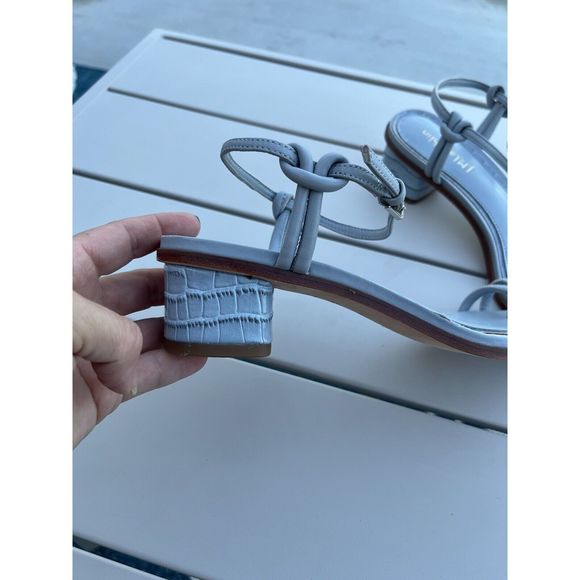 J. McLaughlin Helena Sandal - Size 7.5 - Pale Blue - Picture 5 of 11